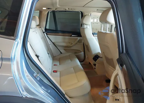 2011 BMW X3 xDrive28I из США, поврежденный, VIN 5UXWX5C53BL708611